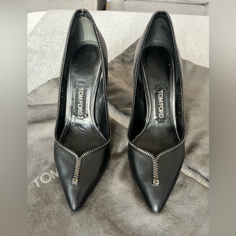 Tom Ford Zipper Pump Heels - Picture 6 of 13